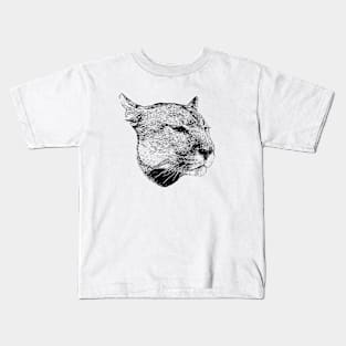 Mountain lion Kids T-Shirt